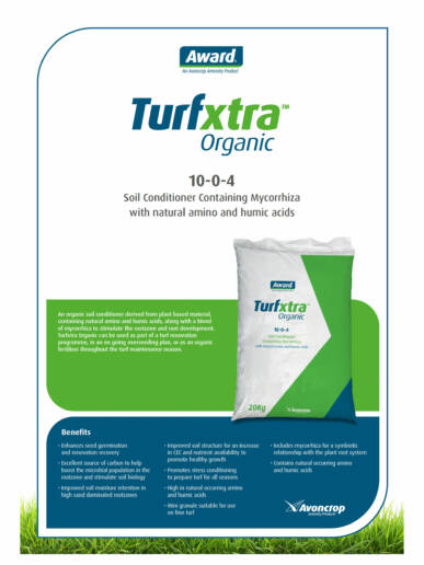 Turfxtra Organic | Avoncrop Amenity Products